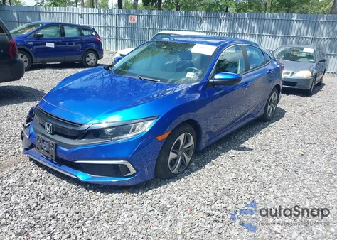 2020 Honda Civic Lx from USA, damaged, VIN 2HGFC2F62LH591023